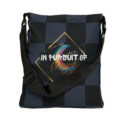 IN PURSUIT OF MAGIC Adjustable Tote Bag (Indigo)