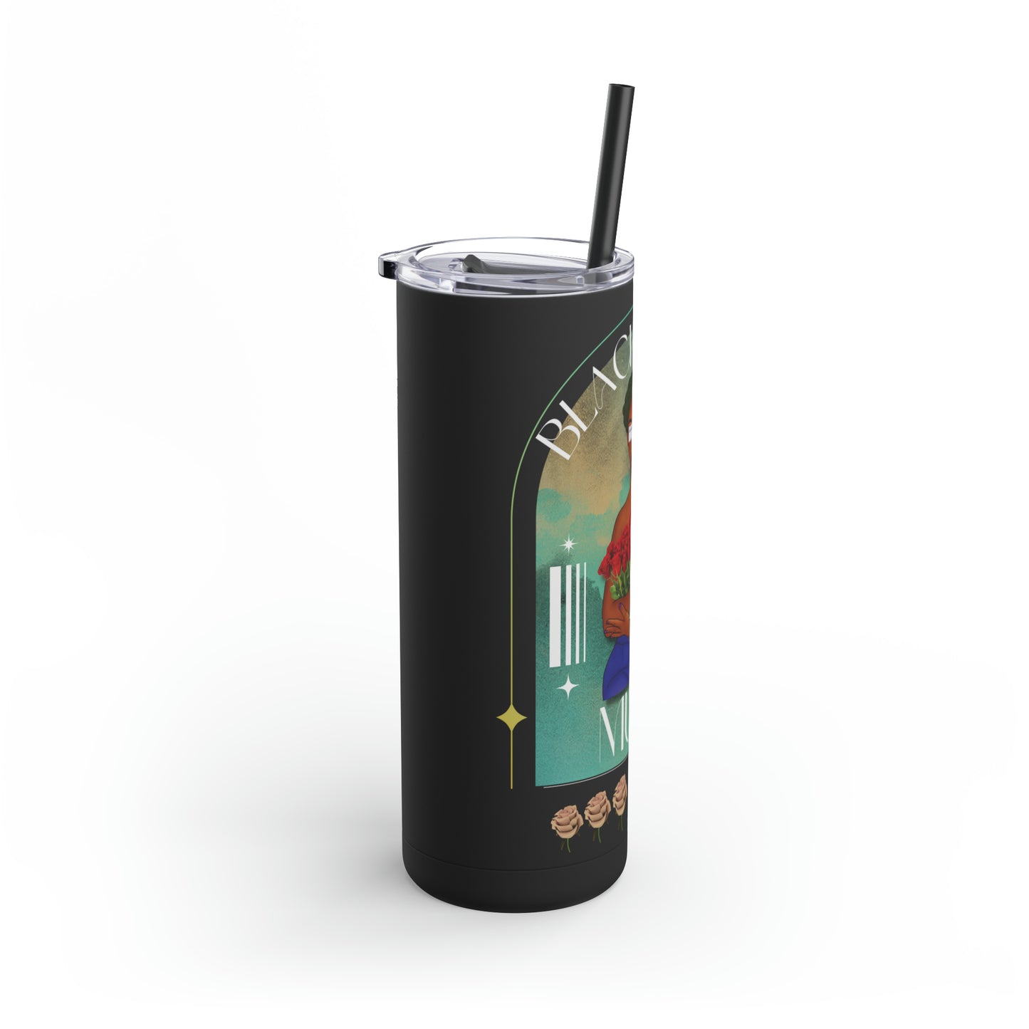 GIVE ME MY FLOWERS Matte Tumbler, 20oz