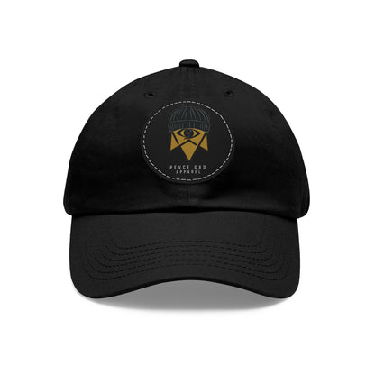 PEVCE GXD Dad Hat with Leather Patch