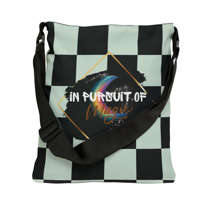 IN PURSUIT OF MAGIC Adjustable Tote Bag (Seaglass)