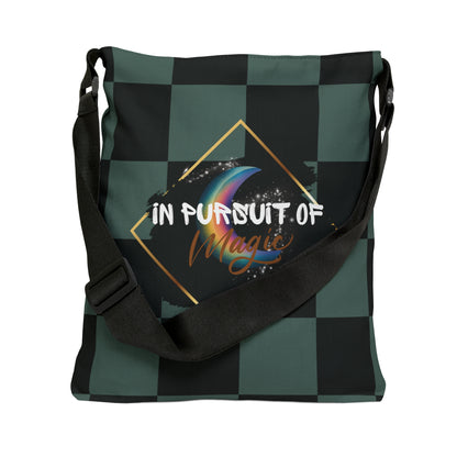 IN PURSUIT OF MAGIC Adjustable Tote Bag (Deep Teal)