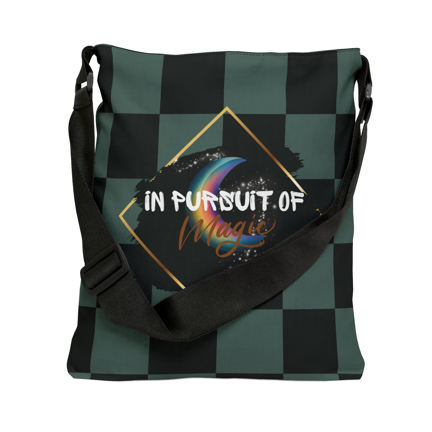 IN PURSUIT OF MAGIC Adjustable Tote Bag (Deep Teal)