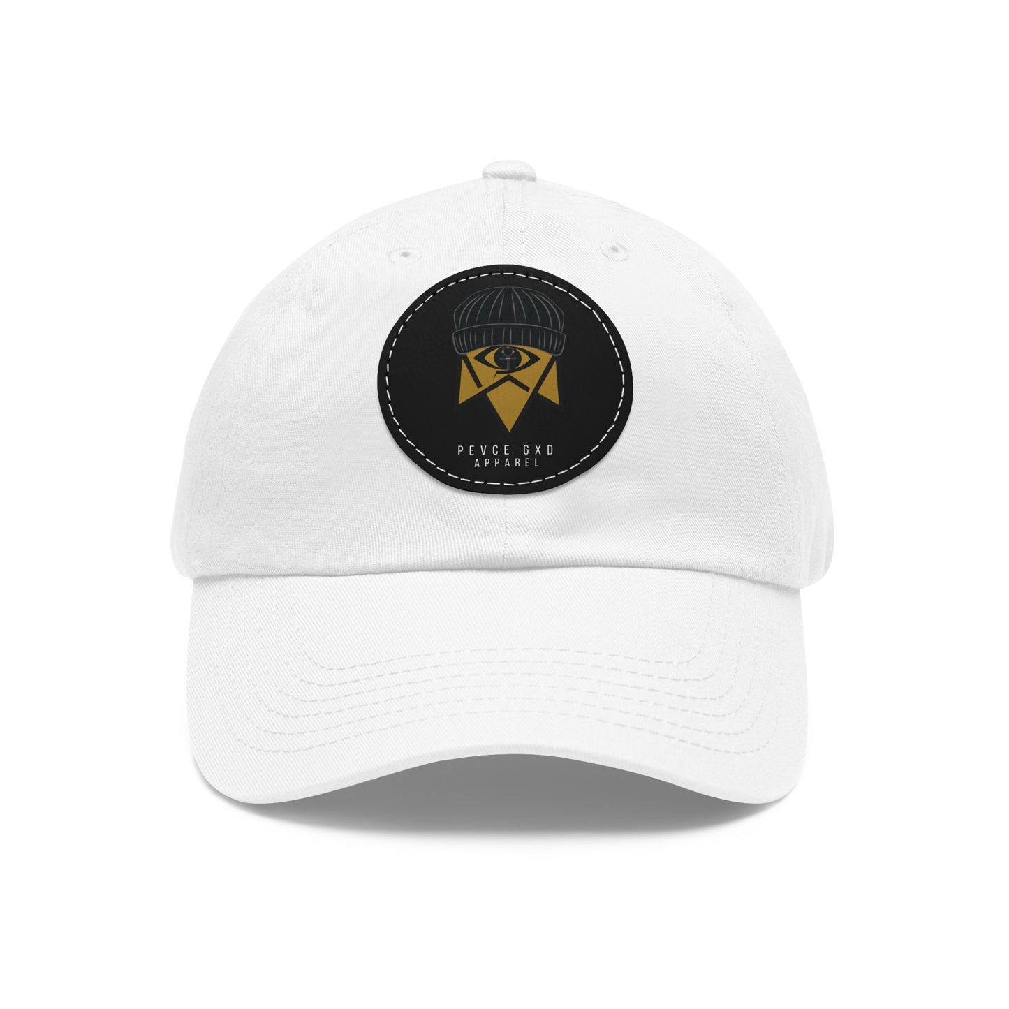 PEVCE GXD Dad Hat with Leather Patch