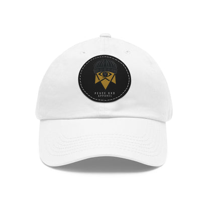 PEVCE GXD Dad Hat with Leather Patch