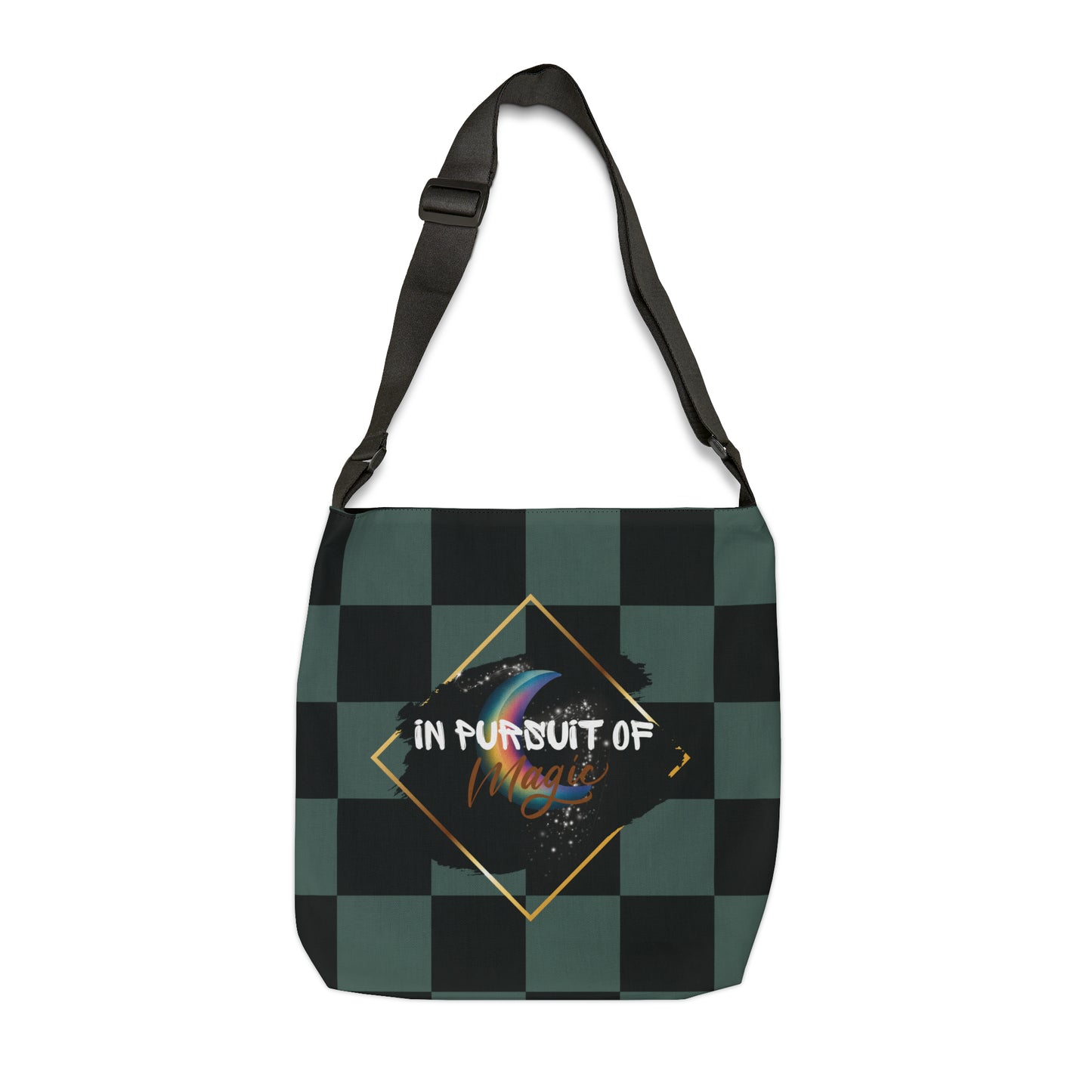 IN PURSUIT OF MAGIC Adjustable Tote Bag (Deep Teal)