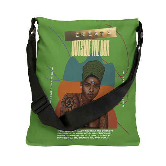 CREATE Adjustable Tote Bag (Green)