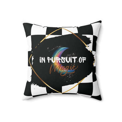 IN PURSUIT OF MAGIC Square Pillow