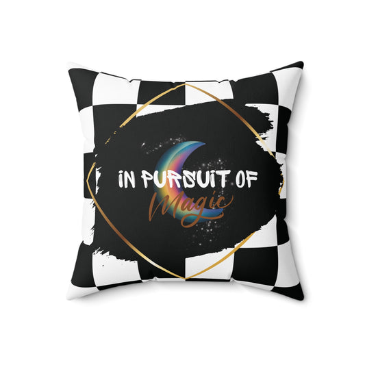 IN PURSUIT OF MAGIC Square Pillow