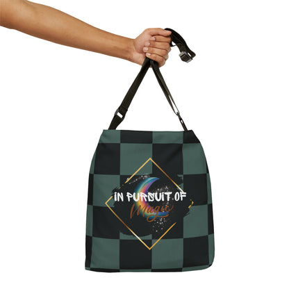 IN PURSUIT OF MAGIC Adjustable Tote Bag (Deep Teal)