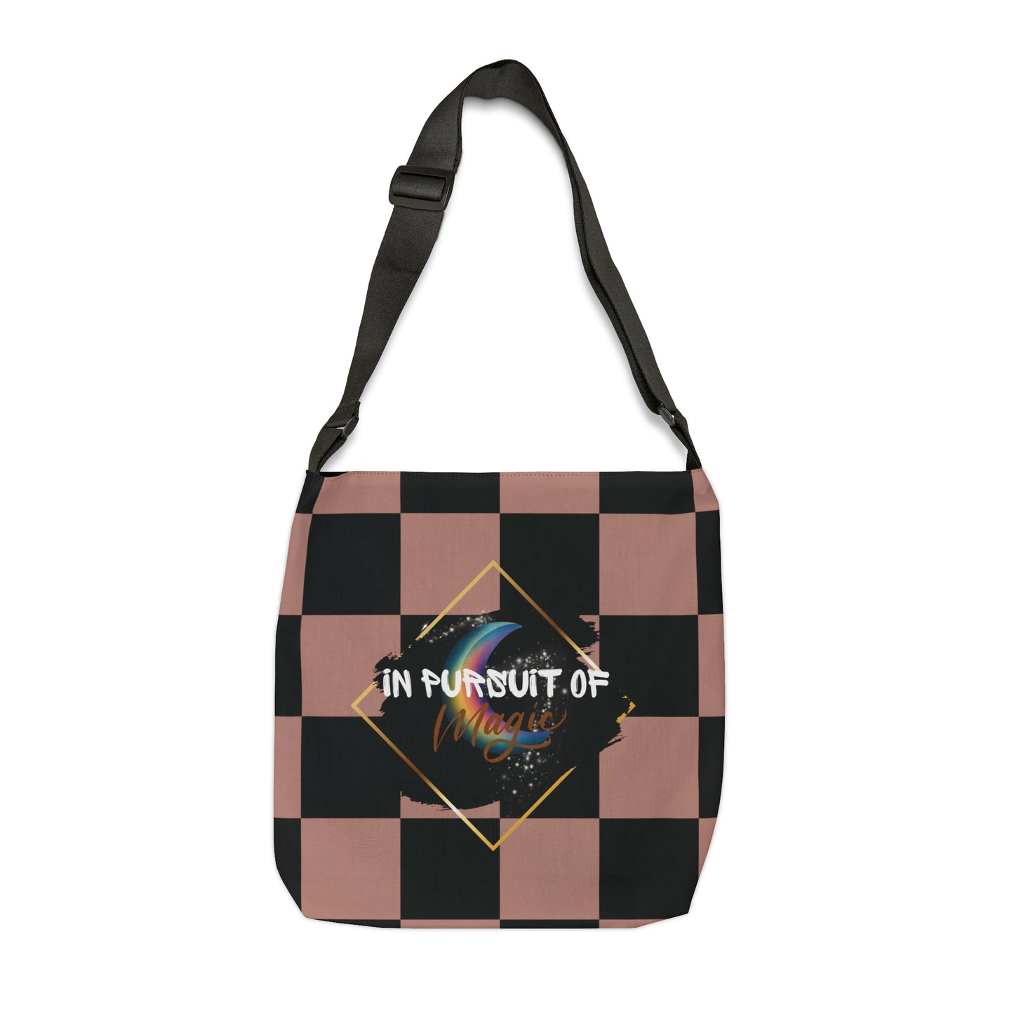 IN PURSUIT OF MAGIC Adjustable Tote Bag (Dusty Rose)