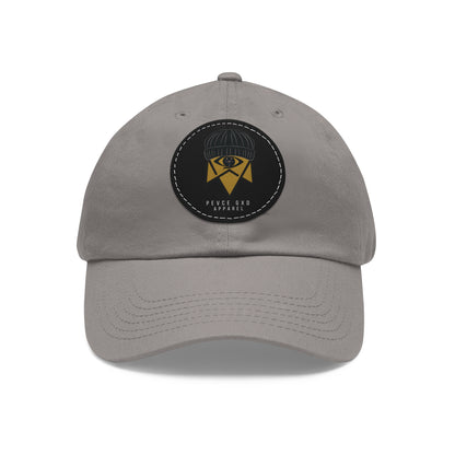 PEVCE GXD Dad Hat with Leather Patch